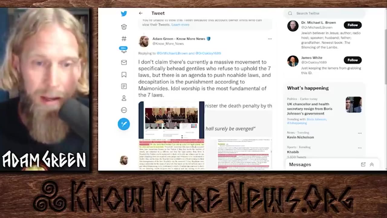 RICK MIRACLE VIDEO LIBRARY #223, 2022 video, Zionist Noahide Abrahamic Slaves Dr Zelenko's Deathbed