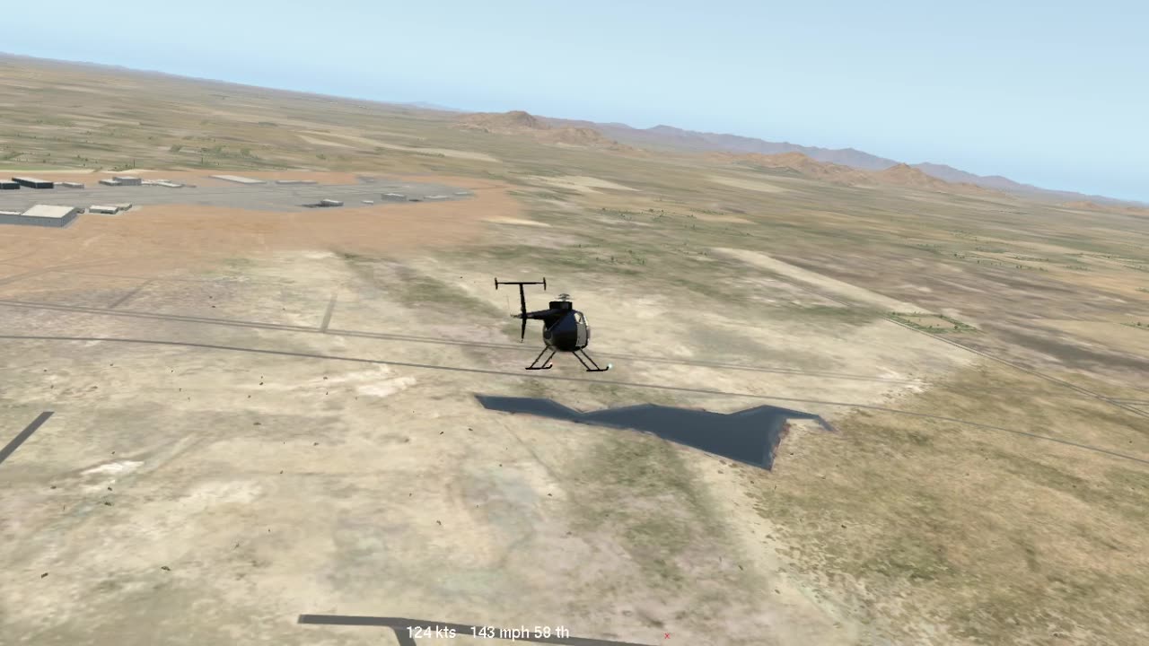 puttin some MD 500D Training Time in under Ubuntu 24 and Xplane 11.55 -