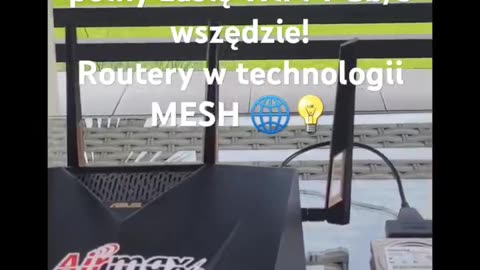 #airmax #światłowód #smartHome #mesh #WiFi Masz słaby zasięg WiFi w domu?