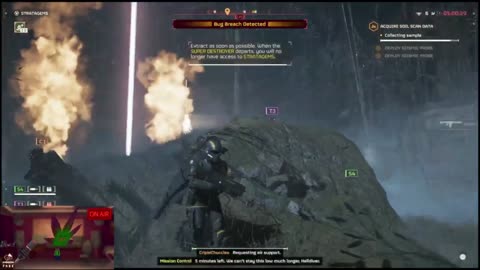 grind for 100! hell divers 1st jump