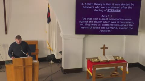 4-27-25 PM - "To All Who Are in Rome: Intro to the Book of Romans" (Romans 1:1-7) -Pstr Devin Miller