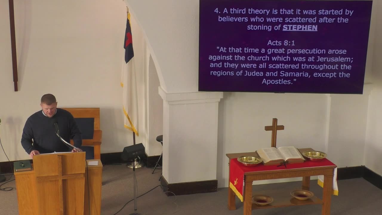 4-27-25 PM - "To All Who Are in Rome: Intro to the Book of Romans" (Romans 1:1-7) -Pstr Devin Miller