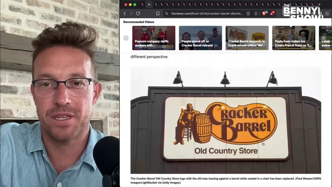 PANIC_ Cracker Barrel Attacks Customers, DOUBLES DOWN on Woke Rebrand in MELTDOWN as Stock PLUMMETS🤬