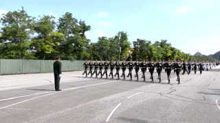 Chinese soldiers prepare for huge WWII commemoration parade