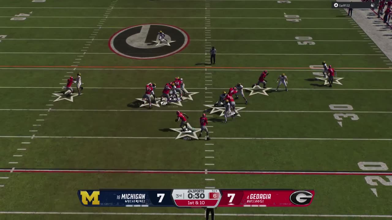 If it isn't LSU it's Michigan! Let's Go Bull Dogs | CFP College football 26 - HDR