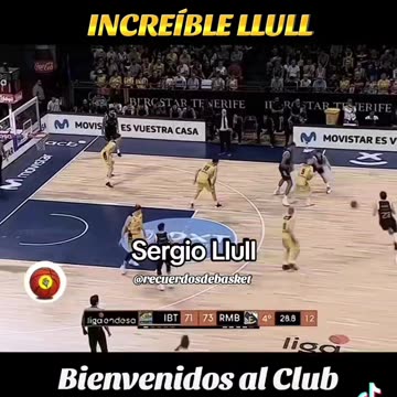 "EL INCREÍBLE" LLULL 💪🏀
