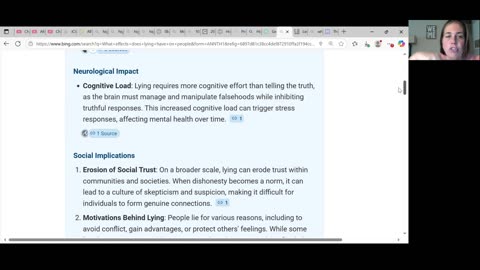 Lying