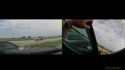 Fond du Lac County released dashcam of a high-speed chase, which a state trooper's squad was rammed