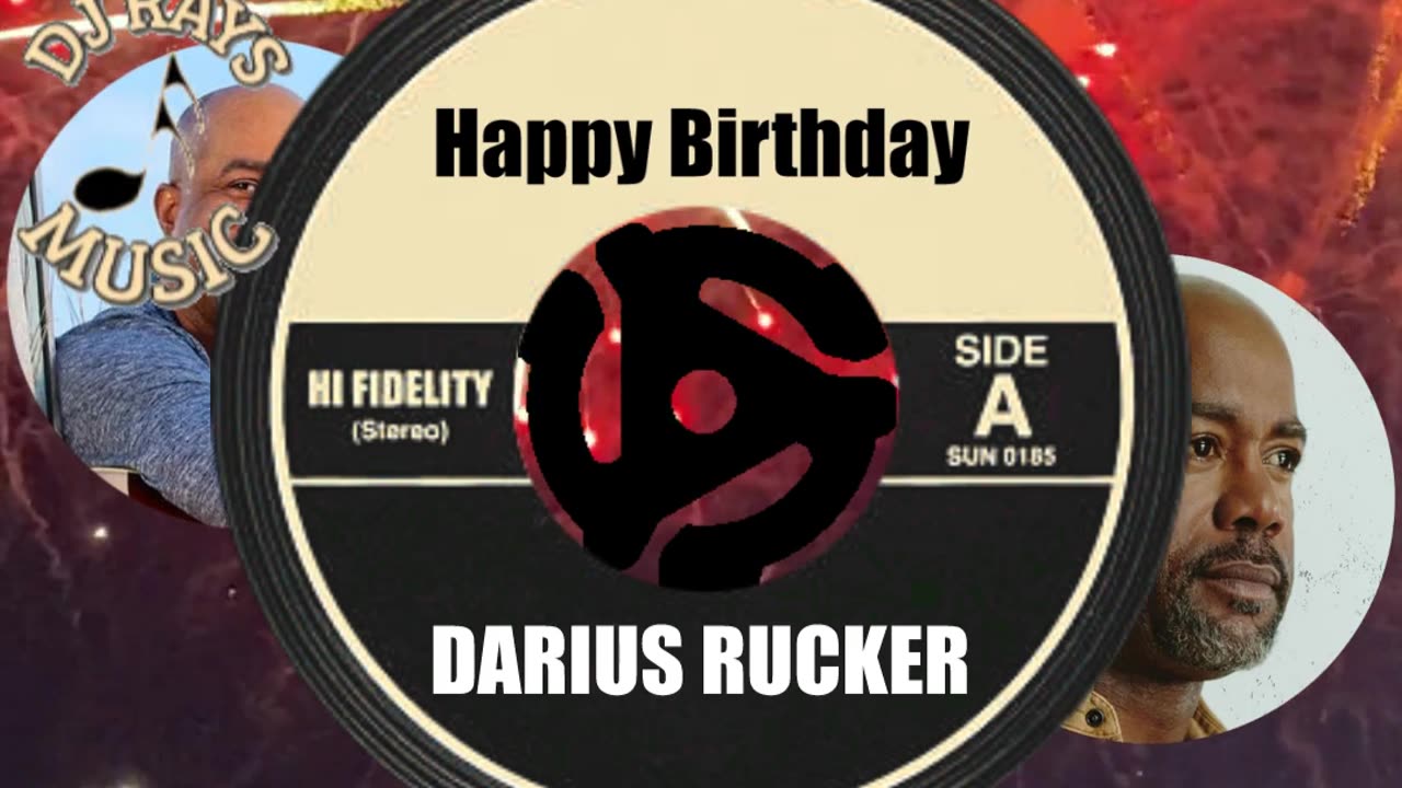 HAPPY BIRTHDAY to DARIUS RUCKER ...