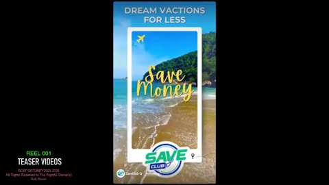 SAVE CLUB (must see) DISCOUNTS DEALS SAVINGS & CASHBACK (teaser videos 001) TOP TEAM ROB BUSER