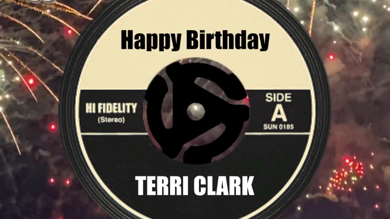 Happy Birthday to TERRI CLARK!