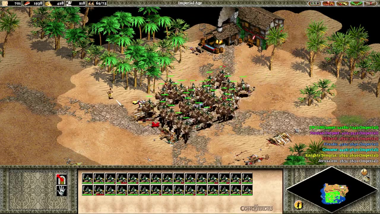 Age Of Empires 2 (Original) - Saladin | The Lion and the Demon Gameplay & Strategy
