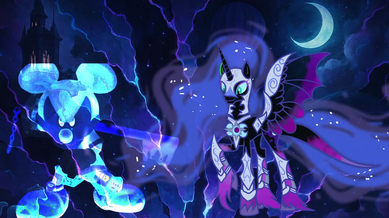 Nightmare Moon vs King Mickey COMPLETE SOUND TRACK / Critical Hit