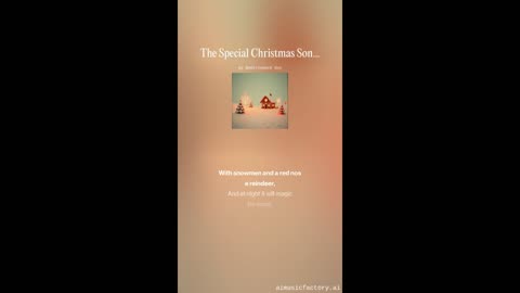 The Special Christmas Song