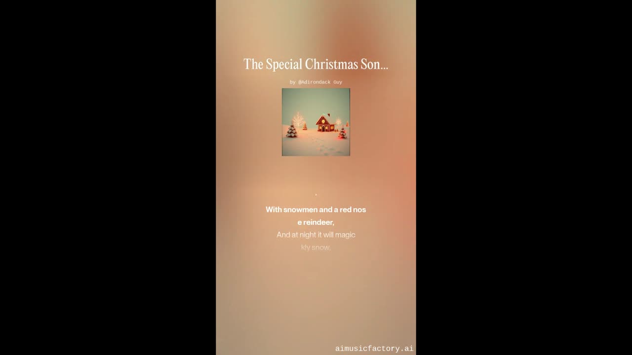 The Special Christmas Song