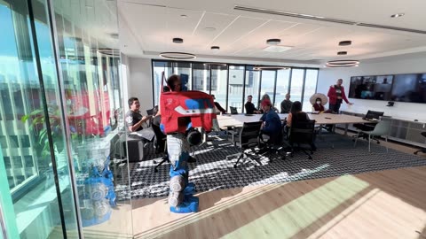 Coworker Went All Out for Halloween Costume Party
