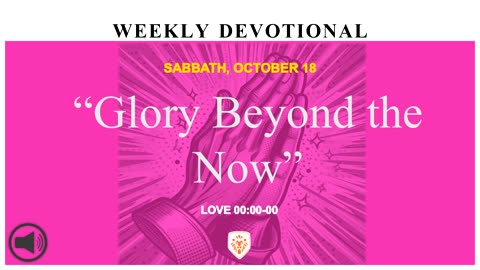 “Glory Beyond the Now”