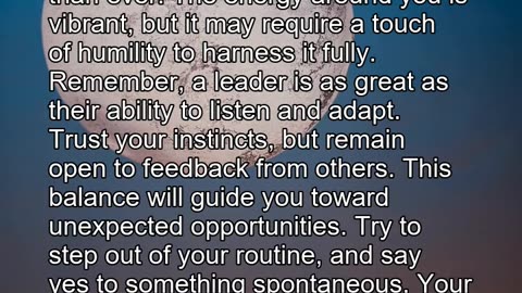 Daily Horoscope | Leo & Virgo 🌟
