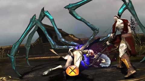 god of war ascension all bosses QTE