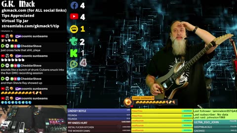 G.K. Mack Live Looping Jackassery & Rants MultiStream Saturdays #153 #Livelooping #Jackassery