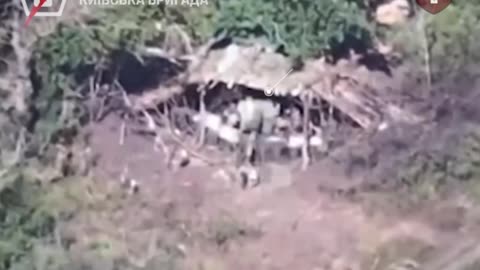 Two Russian Heavy Artillery Guns Are Destroyed
