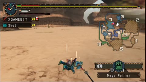 Monster Hunter Freedom Unite HD Psp PC Gameplay Part 13.