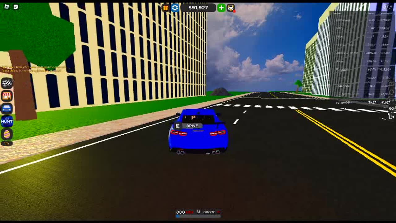 roblox hunting the cars in the big preying