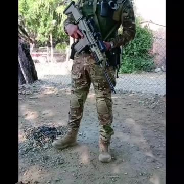 Ukrainian soldier in Mexican cartel
