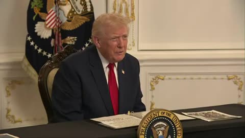 President Trump delivers Thanksgiving message to troops