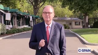 National Economic Council Director Speaks to Reporters