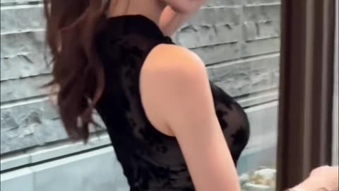 Glamorous Ebony Short Skirt Voluptuous Fashion Compilation | Daily Beauty EP 1174