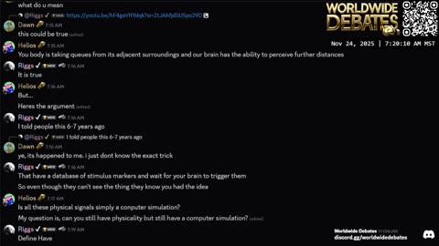 0187 WIDESTREAM - Worldwide Debates - YouTube/Twitch/Rumble