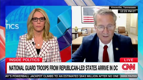 Tim Burchett Schools Dana Bash On Trump's DC National Guard Deployment
