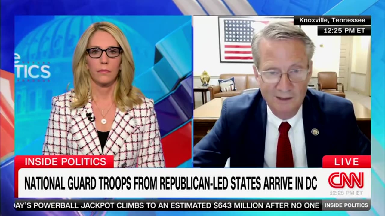 Tim Burchett Schools Dana Bash On Trump's DC National Guard Deployment
