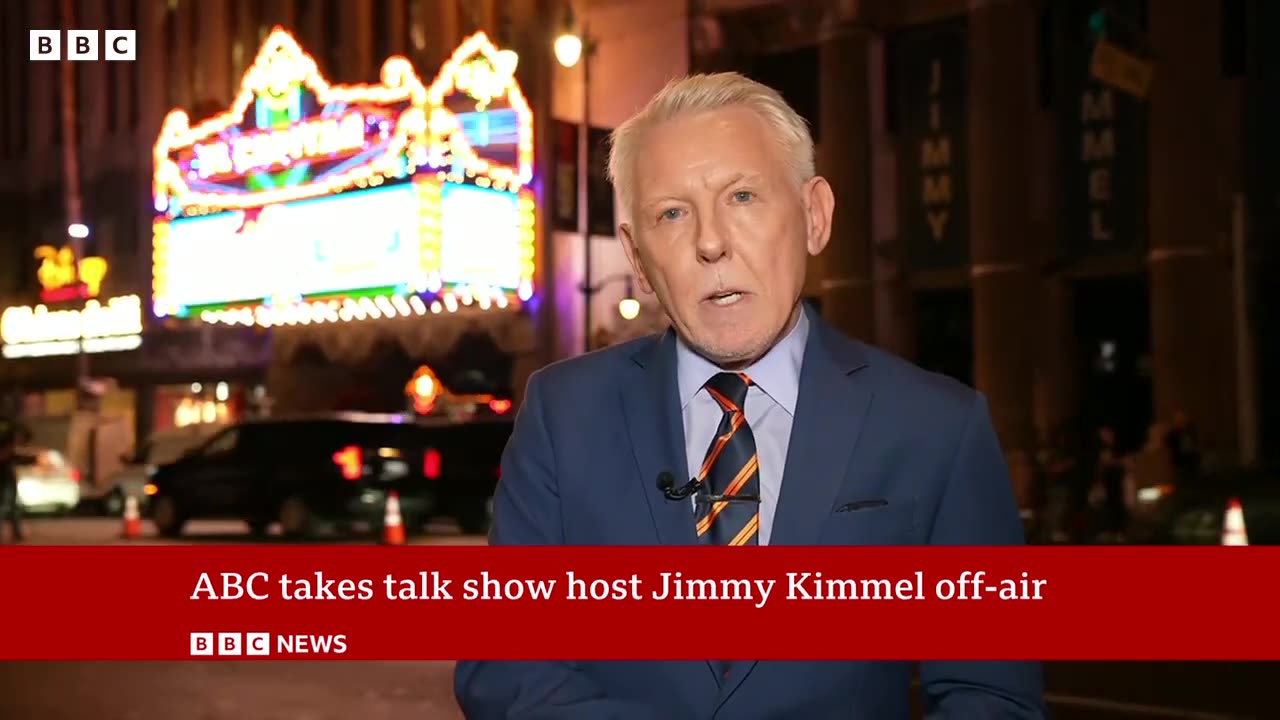 Jimmy Kimmel taken off air over Charlie Kirk comments
