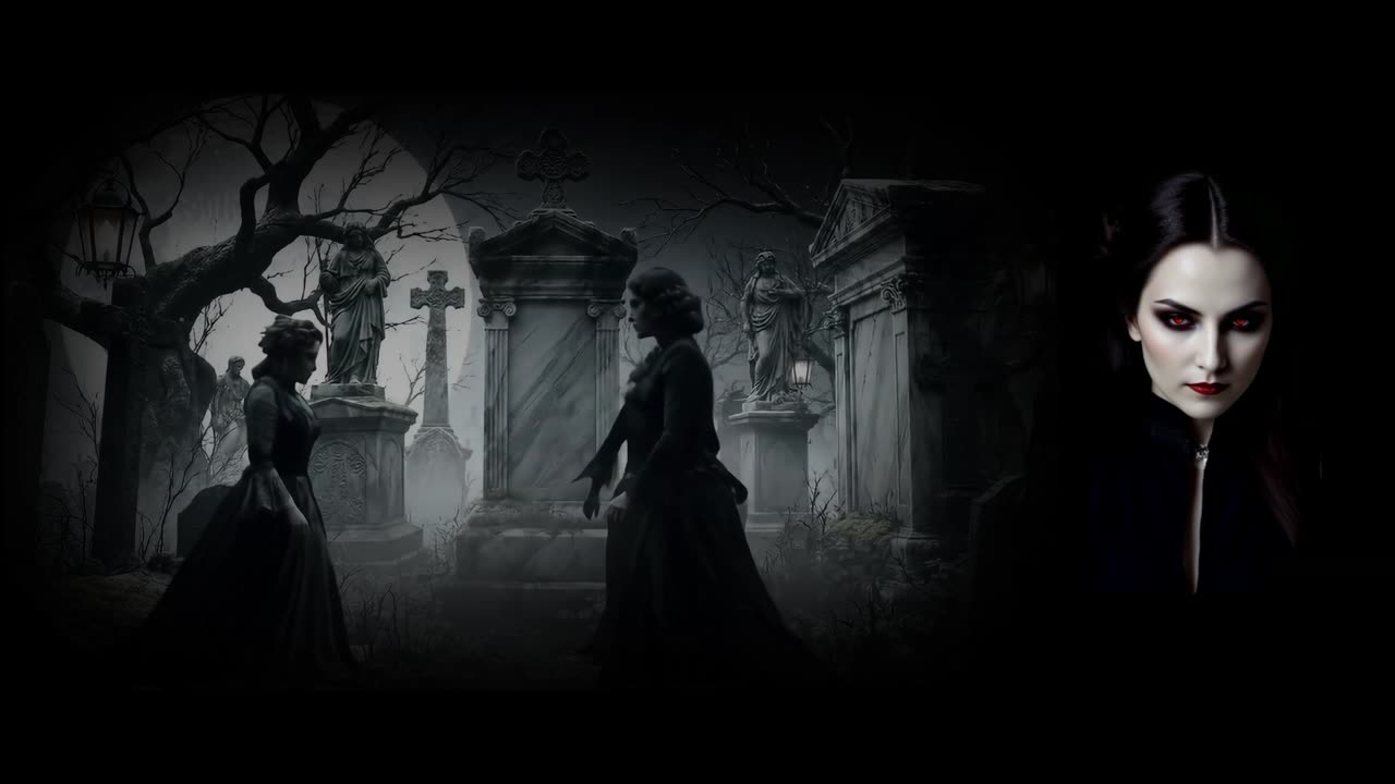 Belle Vamp - Cemetery at Midnight