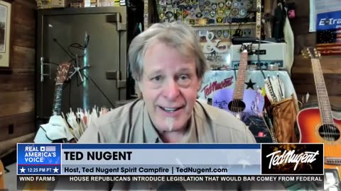 TED NUGENT HAS A MESSAGE FOR BRUCE SPRINGSTEEN
