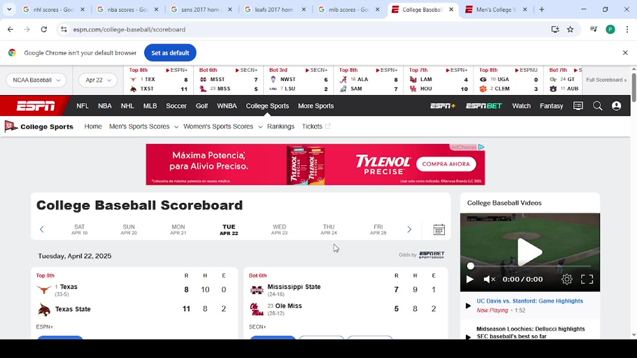 2025 STANLEY CUP PLAYOFFS DAY 4