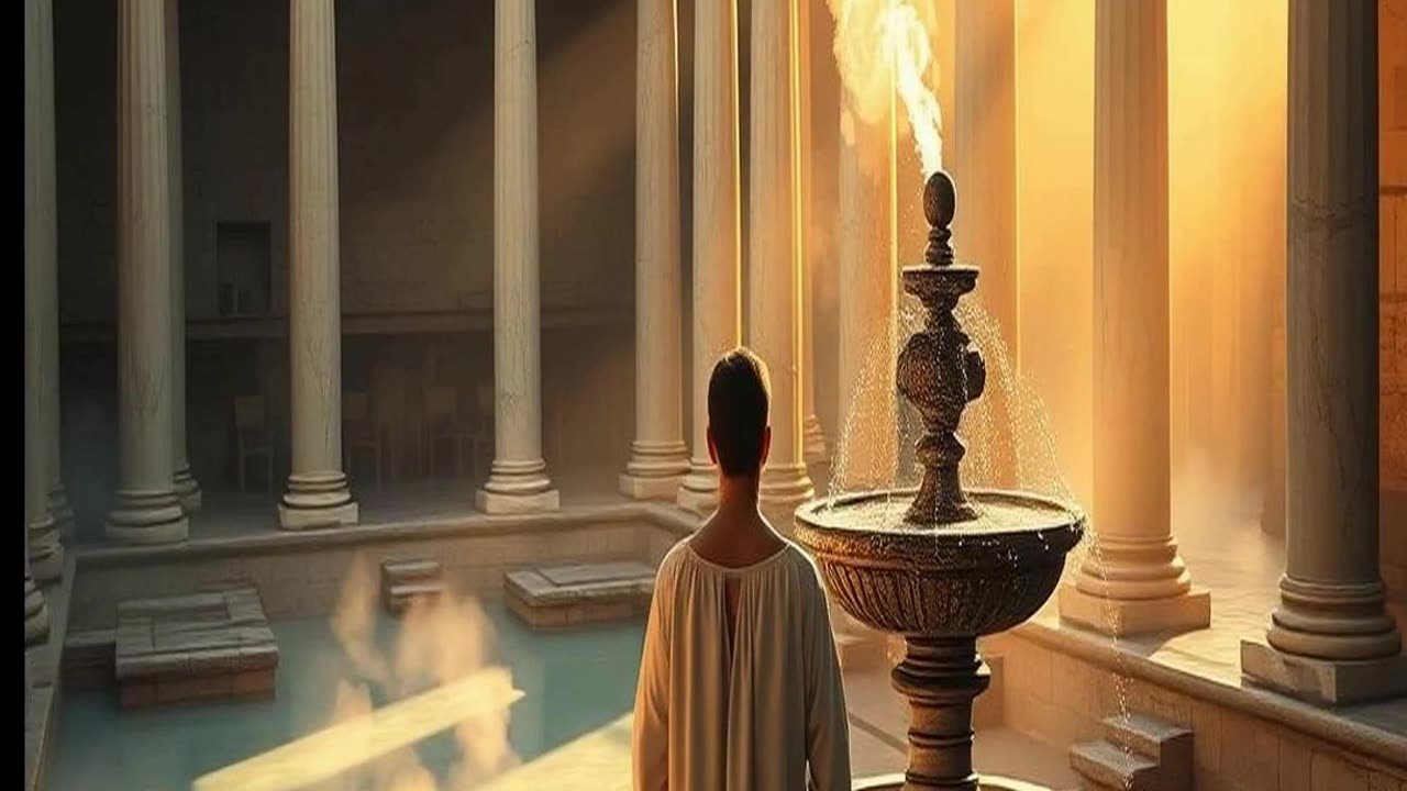 عجائب هيرابوليس: أسرار المياه الكبريتية ♨️ #هيرابوليس #تركيا #مياه_كبريتية