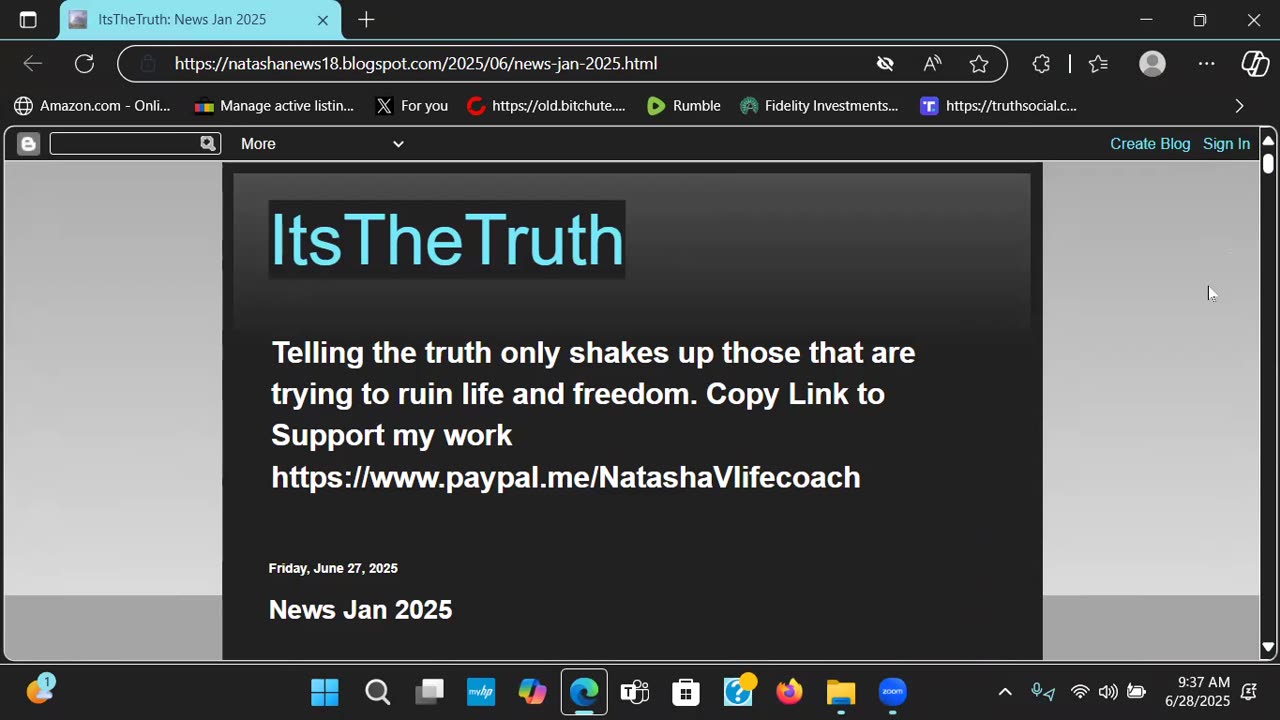 News is On My Blog Now - Keep Up