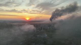 🚁🔥 Ukraine Russia War | Drone View of Pokrovsk Amid Intense Shelling | RCF