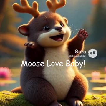 Moose Love Baby