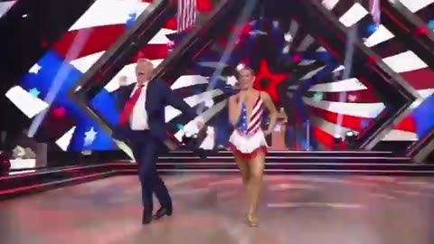 Israel "Dance with the Stars" TV show featured one of the pairs dressed as President Trump and Melania Trump
