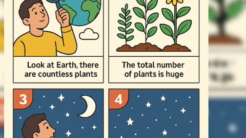 Number of plant and star