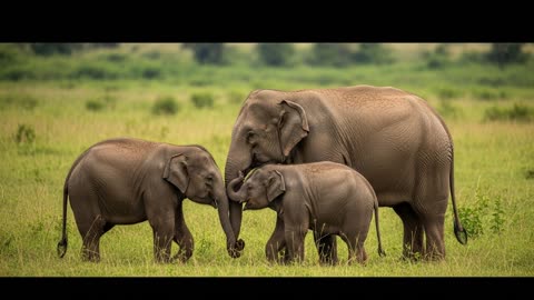 Elephant Twins! Rare Birth Unlikely Friendship