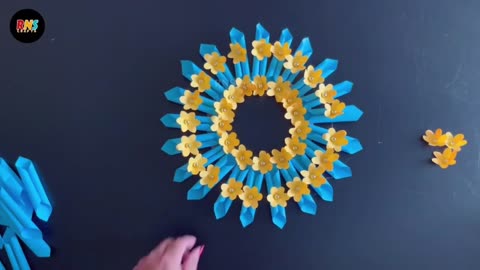 2 Beautiful Paper Wall Hanging / Paper Craft For Home Decoration / Easy Wall Hanging / DIY Ideas