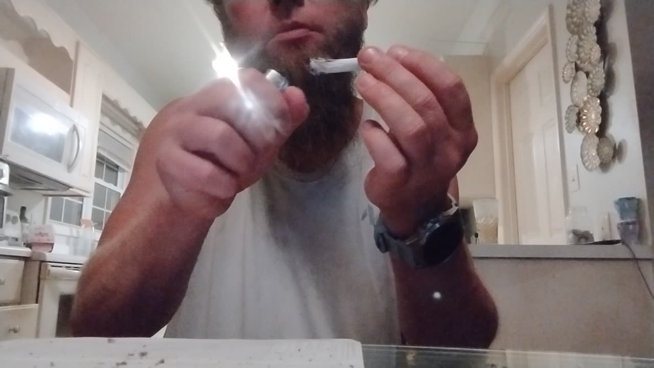weed smoke asmr!