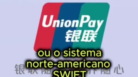 O cartão chinês chegou justamente no momento em que os EUA ameaçam retirar o Brasil do sistema SWIFT
