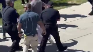 Video of Police Arresting Charlie Kirk Shooter