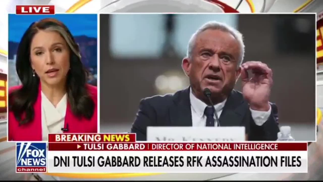 Tulsi Gabbard Releases 10,000 Pages of RFK Assassination Documents - 50,000 More Pages Incoming